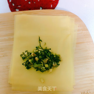 雪菜冬笋千张结的做法步骤：3