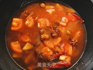 茄汁牛腩的做法步骤：10