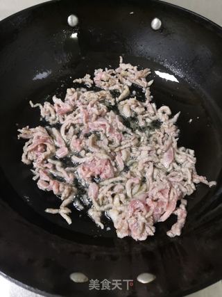 韭黄肉丝的做法步骤:9