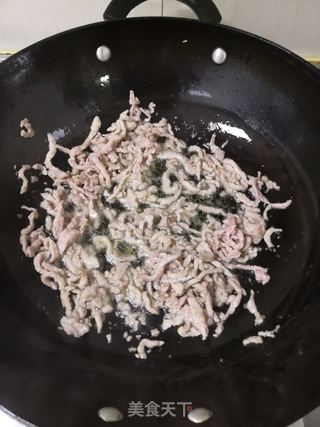 韭黄肉丝的做法步骤:10
