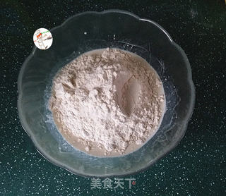 圣诞雪花面包的做法步骤:2