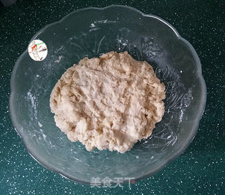 圣诞雪花面包的做法步骤:3