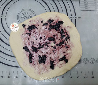 圣诞雪花面包的做法步骤:12