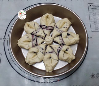 圣诞雪花面包的做法步骤:19