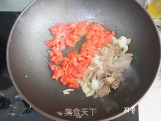 番茄红烩牛肉捞饭❤️酸甜可口孩子最爱的做法步骤:5