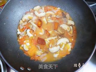 番茄红烩牛肉捞饭❤️酸甜可口孩子最爱的做法步骤:6