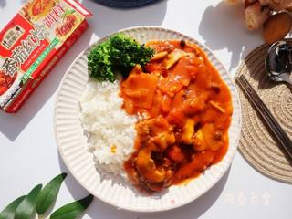 番茄红烩牛肉捞饭❤️酸甜可口孩子最爱的做法步骤:9