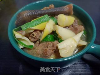 雷笋炖公鸡的做法步骤:18