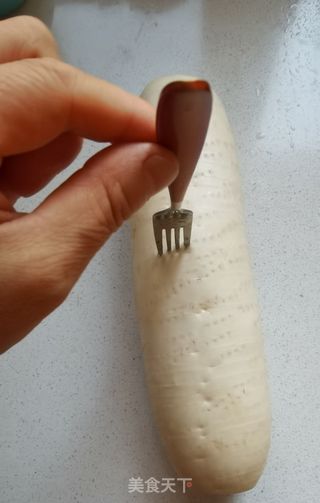 萝卜腌黄豆的做法步骤:4