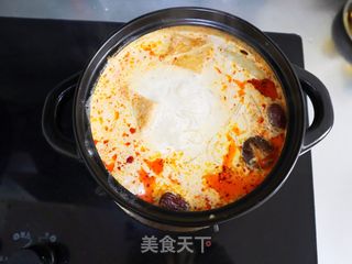 牛奶麻辣米线的做法步骤：3