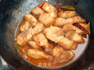 红烧肉炖海带的做法步骤:6