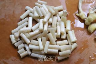 辣炒藕带的做法步骤:2
