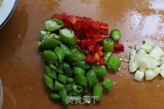 辣炒藕带的做法步骤:3