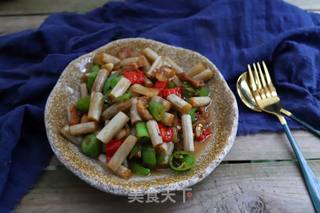 辣炒藕带的做法步骤:9