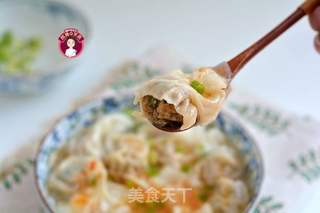 猪肉大虾馄饨的做法步骤:14