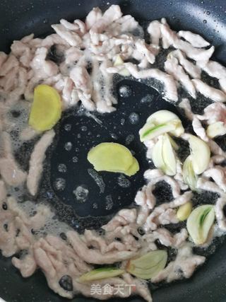 青椒肉丝的做法步骤:6