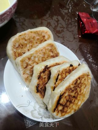 黑胡椒鸡肉馅饼—手抓饼版的做法步骤：6