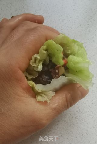 白菜福袋的做法步骤:12