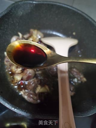 干煸鸭心的做法步骤:8