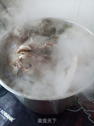 “羊肉”清炖羊头的做法步骤:4