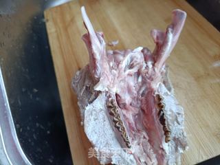 “羊肉”清炖羊头的做法步骤:8