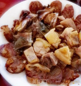腊味合蒸的做法步骤:4