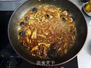 下饭菜菌菇焖炒鸡❤️家常版小鸡炖蘑菇的做法步骤:12