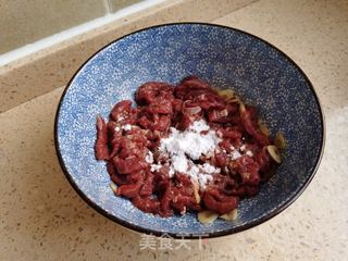 家常小炒牛肉的做法步骤:3