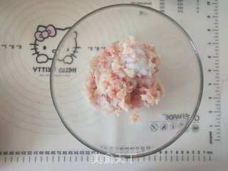 木耳鸡肉蒸饺的做法步骤:5