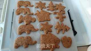 圣诞姜糖饼干的做法步骤:8