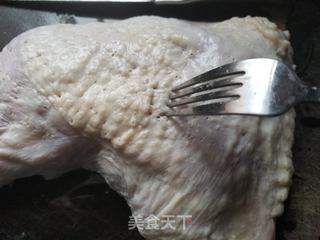 蜜汁火鸡腿鸡翅的做法步骤:3
