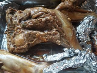 蜜汁火鸡腿鸡翅的做法步骤:8