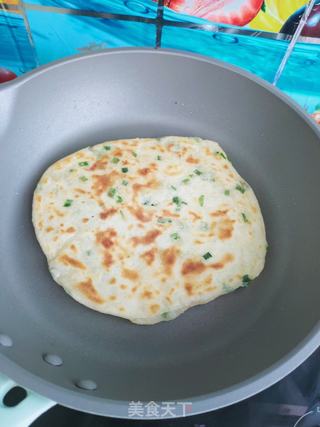 香葱油酥饼的做法步骤:10