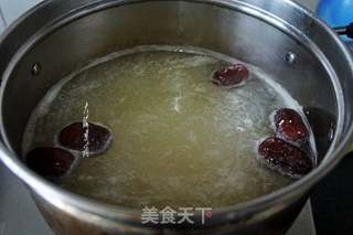 红枣枸杞小米粥的做法步骤:3