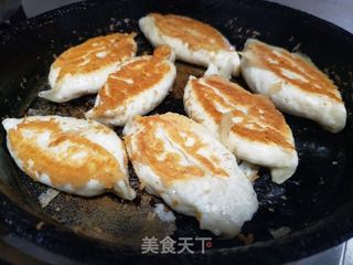 白萝卜水煎包的做法步骤:13