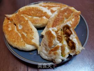 白萝卜水煎包的做法步骤:16