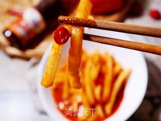 开胃小菜?甜辣白萝卜干(做法简单快速腌制凉菜、咸菜)的做法步骤:9