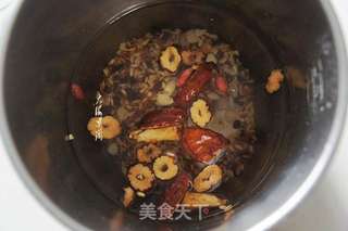 红枣杂粮羹的做法步骤:4