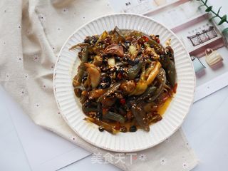 下饭小咸菜❗️豆豉炒泡辣椒❤️的做法步骤:7