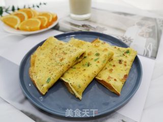 黑椒牛奶鸡蛋软饼(减重主食代餐)的做法步骤:7