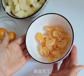 苹果橘子罐头的做法步骤:3