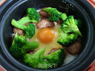 电饭煲版煲仔饭的做法步骤:5