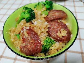 电饭煲版煲仔饭的做法步骤:10