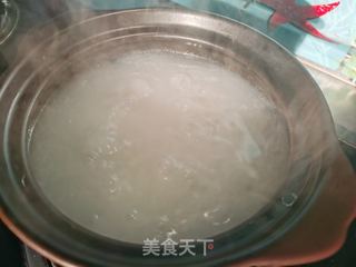 猪肚阴米粥的做法步骤:5