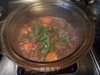 沙茶酱胡萝卜炖牛肉的做法步骤:13