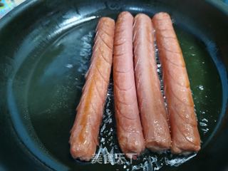 孜然火腿肠的做法步骤:3