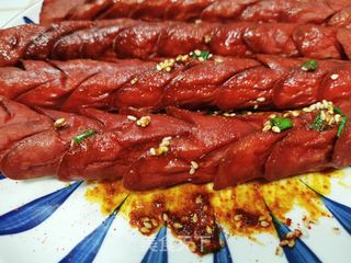 孜然火腿肠的做法步骤:9