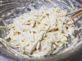 白萝卜丝咸食的做法步骤:3