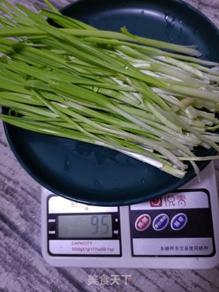 蒜黄炒羊头肉的做法步骤:2