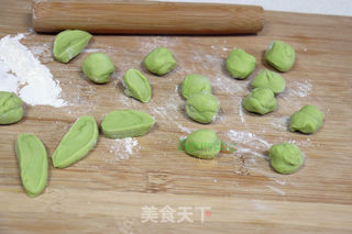 菠菜水饺的做法步骤:3